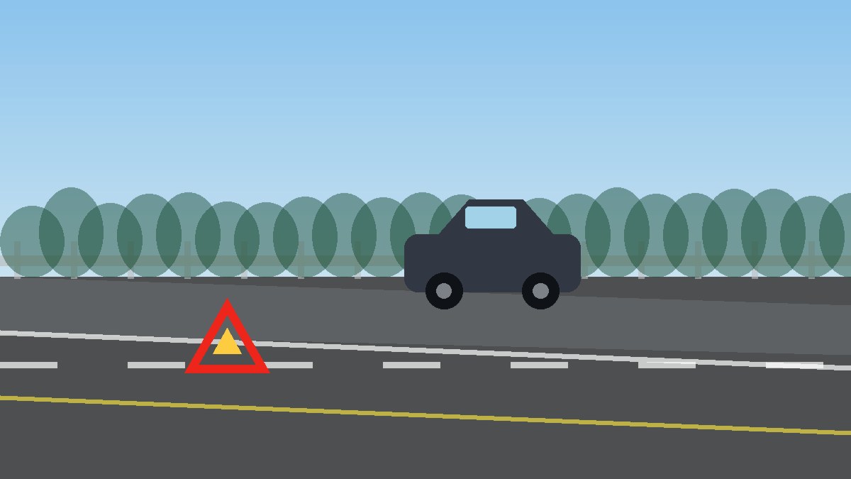 三沙道路故障安全等待现场图